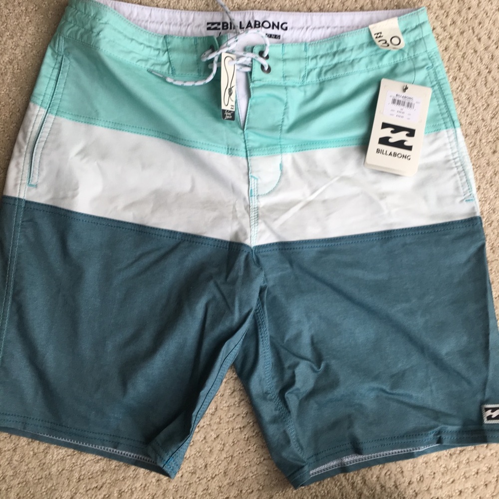 New with tags Billabong swim trunks